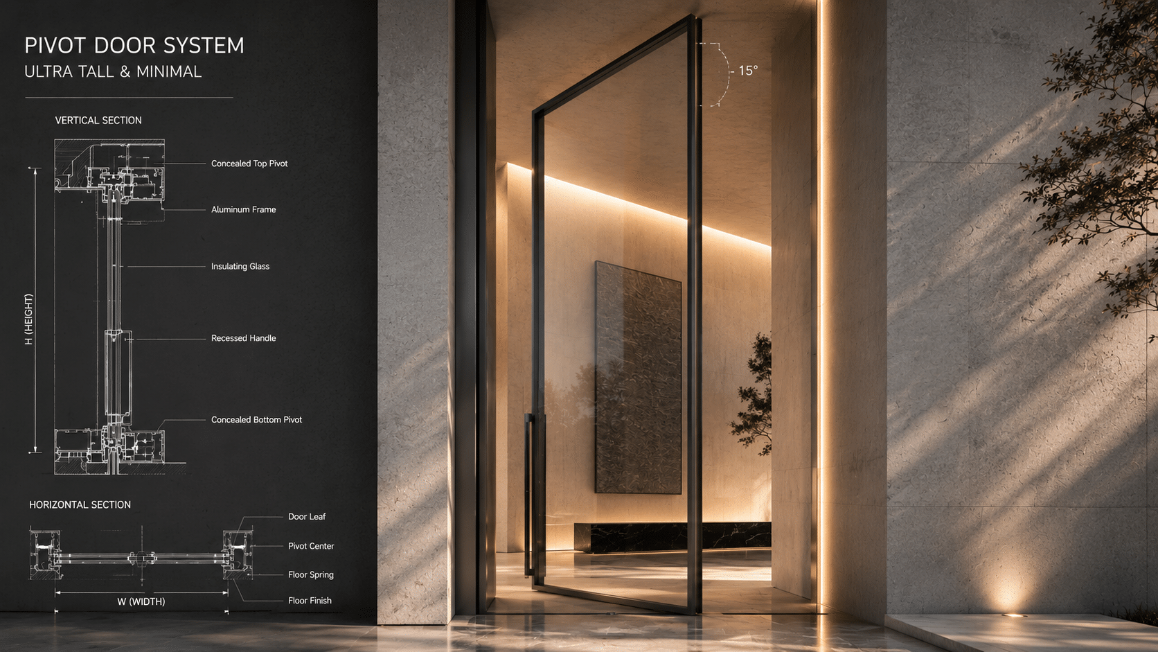 Pivot Door System