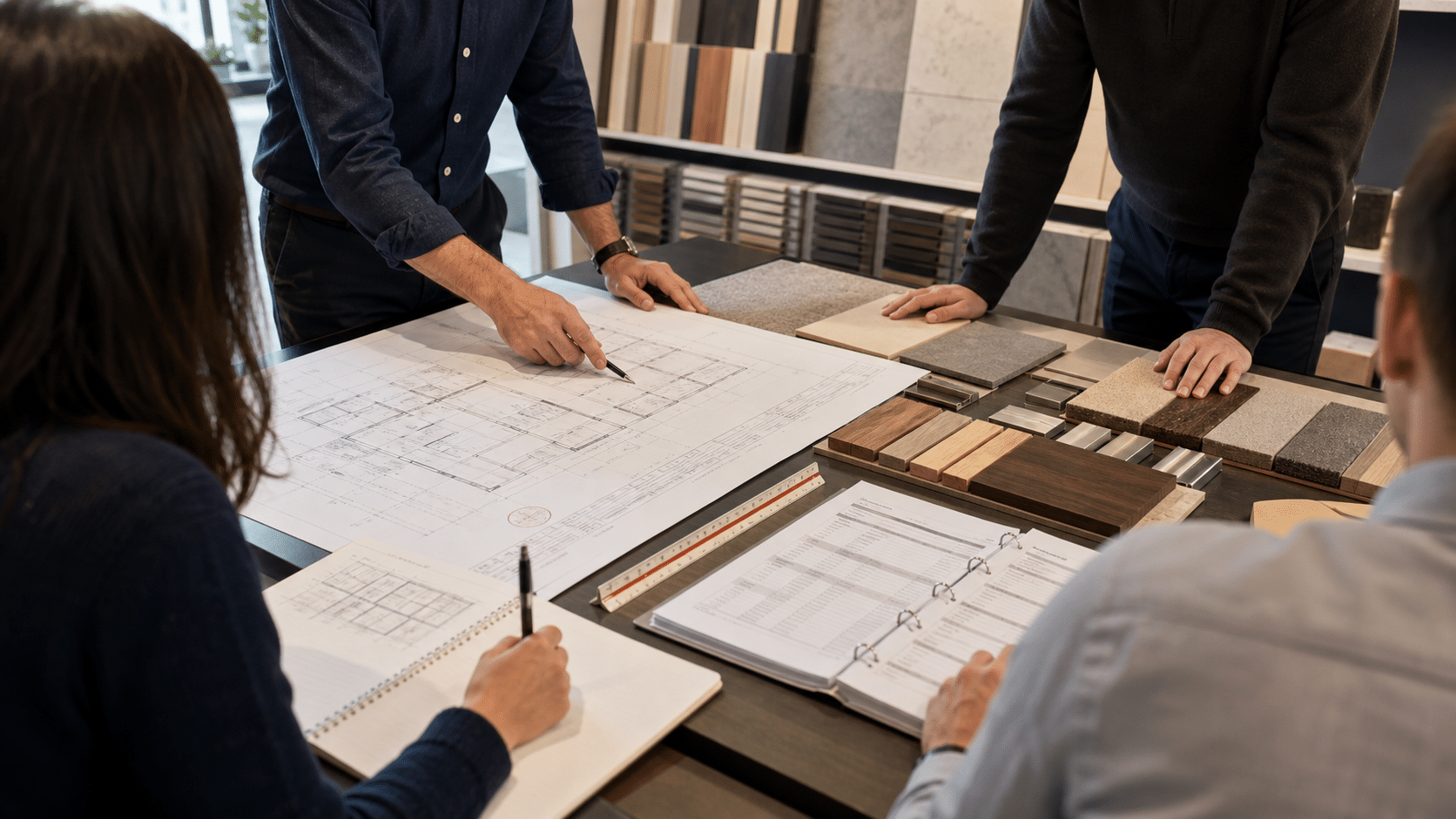 Construction BOQ review for building material procurement